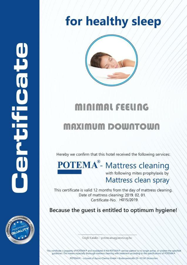 Maximum Downtown - Minimal Feeling * Budapeszt